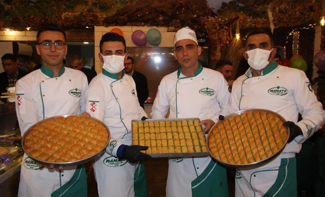 Görkemli bir tören ve dualarla açılan MAMATO Baklavaları, Gazianteplilerin uğrak mekânı oldu