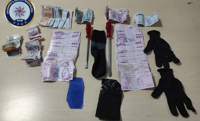 Gaziantep'te çok sayıda suç kaydı bulunan 4 şüpheli yakalandı