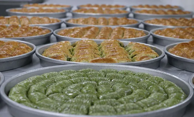 Gaziantep’teki baklavacıların “tatlı” bayram telaşı başladı