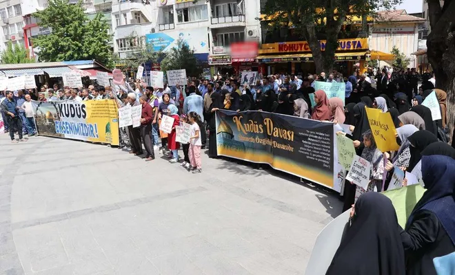 Gaziantep’ten İslam ümmetine çağrı: Kudüs’e sahip çıkalım