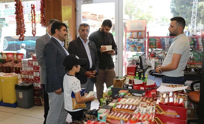 HÜDA PAR Gaziantep İl Başkanı Göçer, esnaf ziyaretlerini sürdürüyor