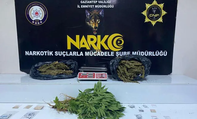 Gaziantep'te uyuşturucu operasyonu: 39 tutuklama