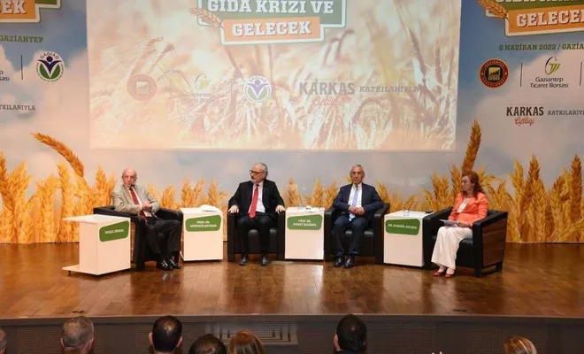Gıda krizi ve gıdanın geleceği Gaziantep'te masaya yatırıldı