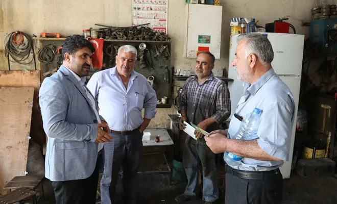 HÜDA PAR Gaziantep İl Başkanı Göçer: Daima esnafımızın yanında olacağız