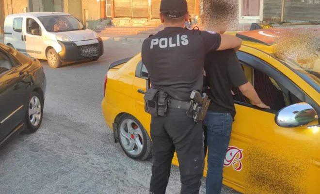 Gaziantep’te 226 araç denetlendi: 5 gözaltı