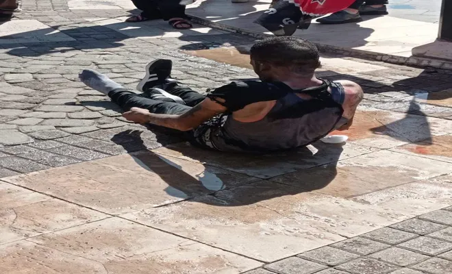 Gaziantep’te bir kişi kendini yaktı