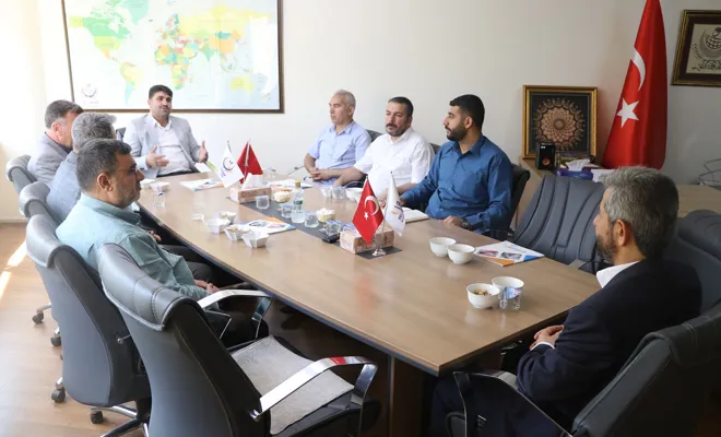HÜDA PAR Gaziantep İl Başkanı Göçer’den Yedi Başak İnsani Yardım Derneği’ne ziyaret 