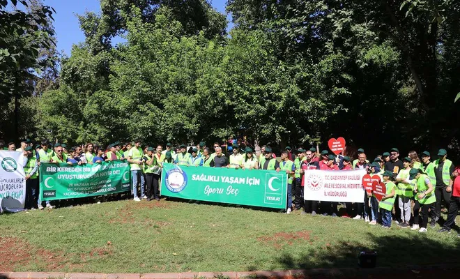 Gaziantep'te 'Dünya Uyuşturucu ile Mücadele Günü’ ile ilgili basın açıklaması yapıldı
