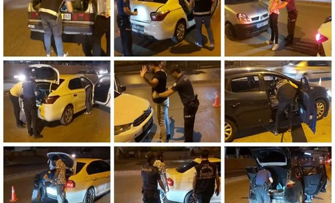 Gaziantep’te trafik denetimi: 294 gözaltı