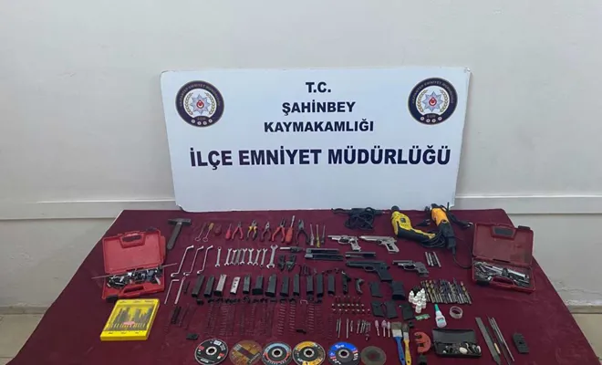 Gaziantep'te kaçak silah operasyonu: 1 gözaltı