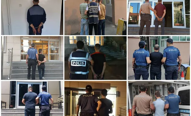 Gaziantep'te geniş çaplı asayiş operasyonunda 177 kişi tutuklandı