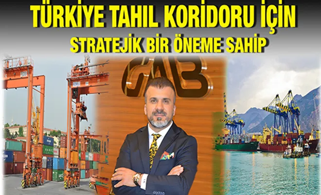 Türkiye tahıl koridoru için stratejik bir öneme sahip
