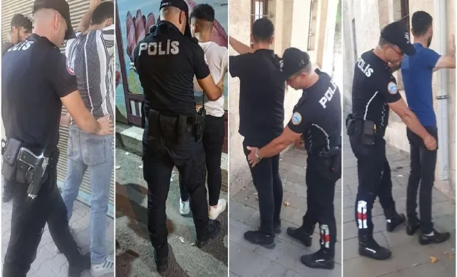 Gaziantep'te trafik denetiminde 192 kişi tutuklandı