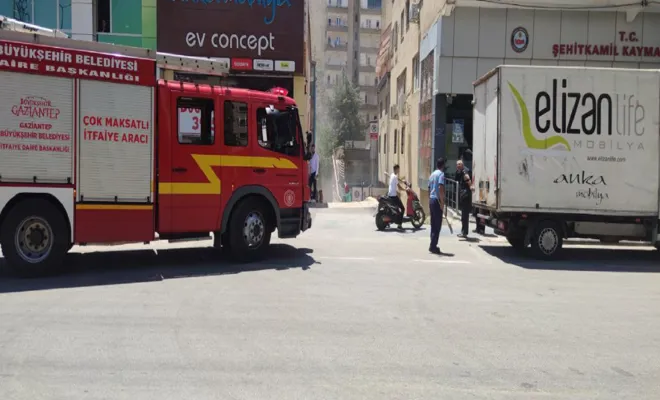 Elektrik panosunda korkutan yangın