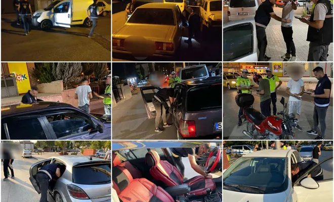 Trafik denetimi: 235 gözaltı