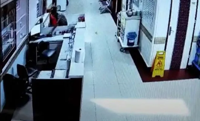 Gaziantep’te telefon hırsızlığı güvenlik kamerasına yansıdı