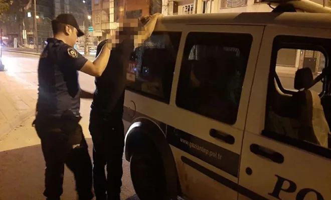 Gaziantep’te çevreyi rahatsız eden 14 şüpheli gözaltına alındı