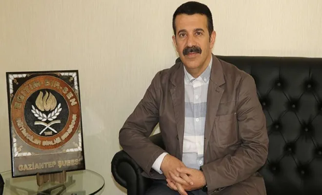 Eğitim-Bir-Sen Gaziantep Başkanı Ahmet Gök: Öğretmenlik sınavla test edilecek bir meslek değildir