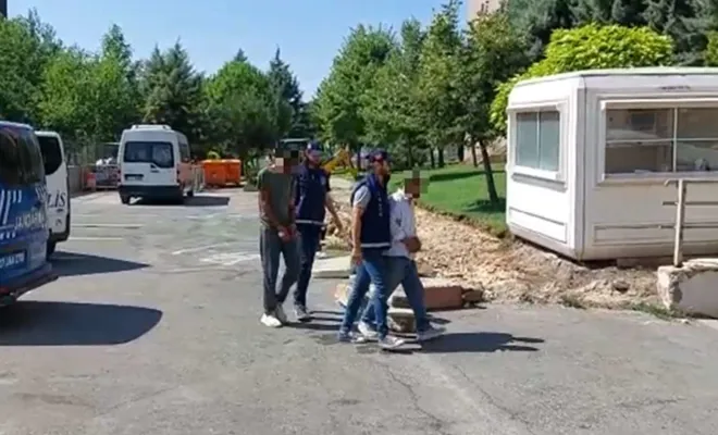 Gaziantep’te baz istasyonunda hırsızlık yapan 2 kişi tutuklandı