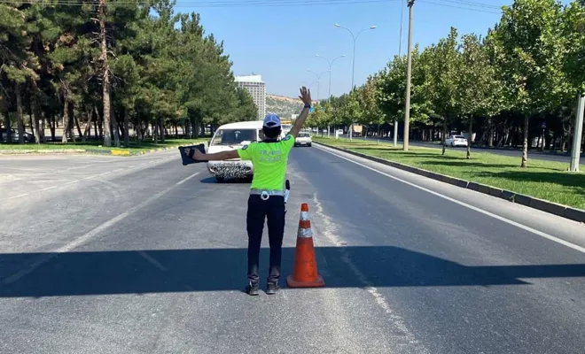 Gaziantep'teki trafik denetiminde 4 bin 732 sürücüye ceza yazıldı