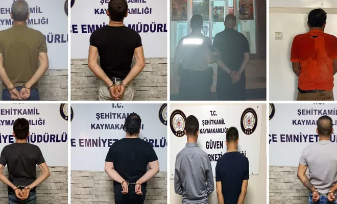 Hırsızlık yapan 6 şüpheli tutuklandı 