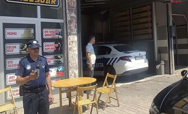 Gaziantep’te zabıta ve polislerden iş yerlerine gürültü denetimleri