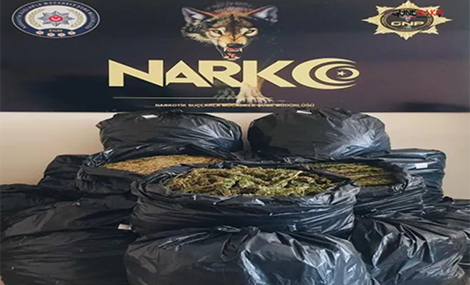 Nizip'te hava destekli uyuşturucu operasyonu