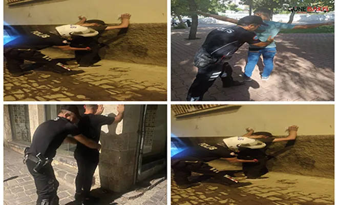 Asayiş uygulaması: 8 gözaltı