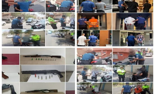 Asayiş operasyonu : 130 tutuklama