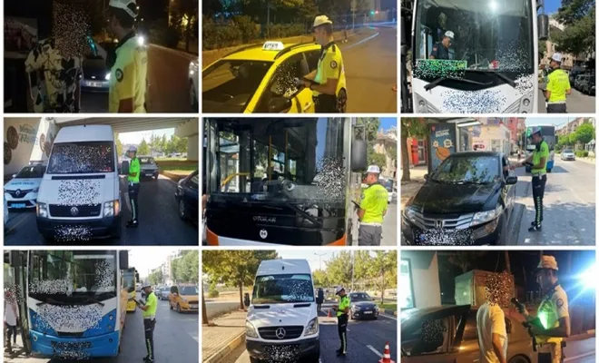 Gaziantep’te trafik denetiminde 4.159 sürücü ve araca ceza kesildi