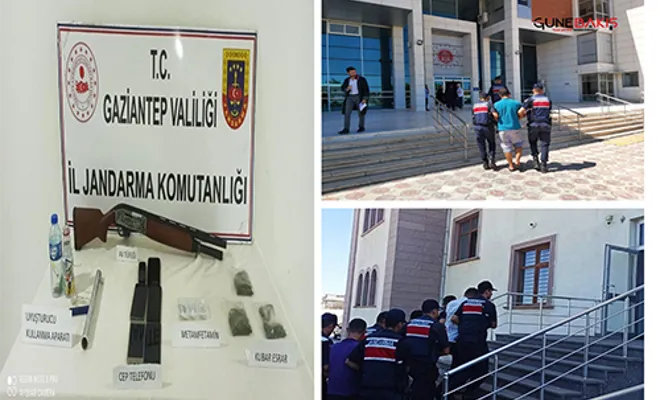 Jandarma’dan Nurdağı ve Nizip’te uyuşturucu operasyonu: 4 tutuklama