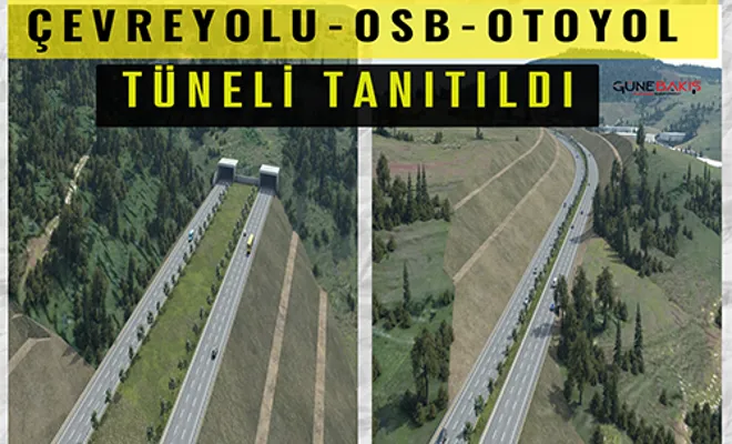 Çevreyolu-Osb-Otoyol tüneli tanıtıldı