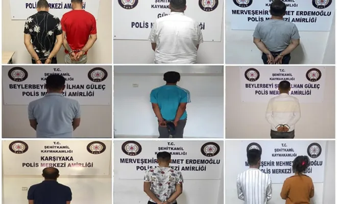 Asayiş uygulamalarında 153 şahıs tutuklandı