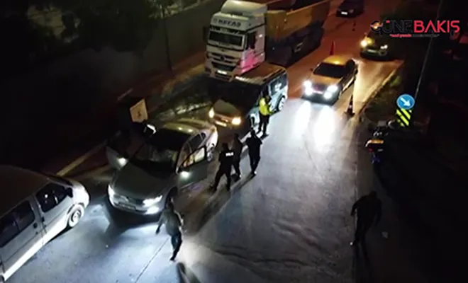 Gaziantep’te asayiş uygulaması: 8 gözaltı