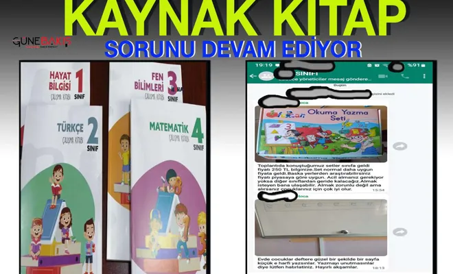 Kaynak kitap sorunu devam ediyor 