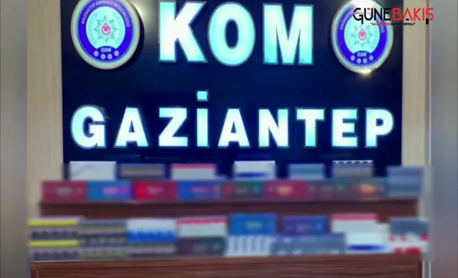 Gaziantep’te 2 bin 90 paket gümrük kaçağı sigara ele geçirildi