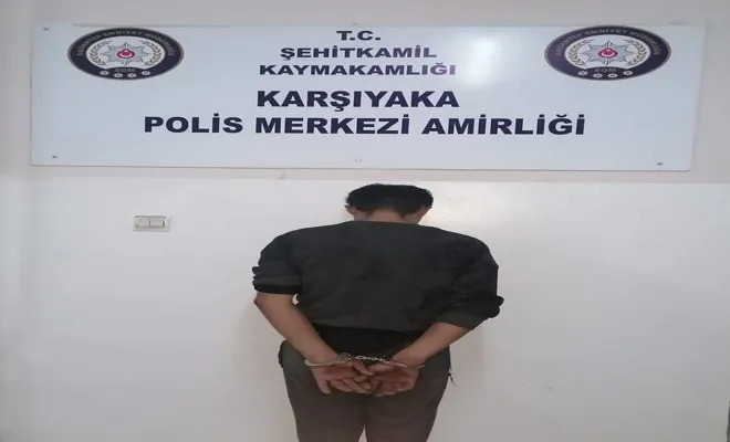 Hırsızlık yapan şahıs suçüstü yakalandı