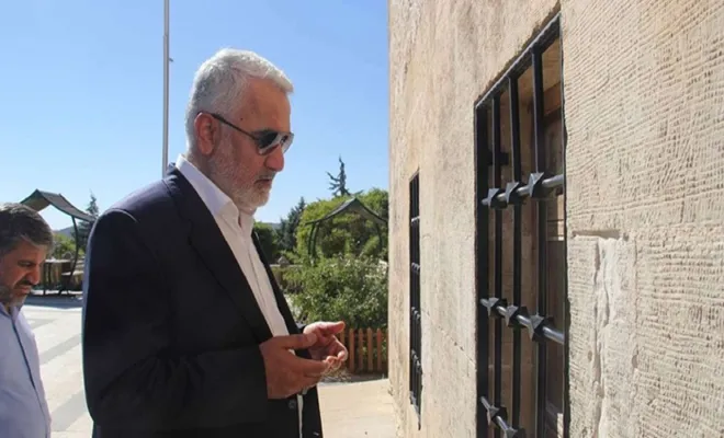 Yapıcıoğlu'ndan sahabe kabri ve tarihi camiye ziyaret