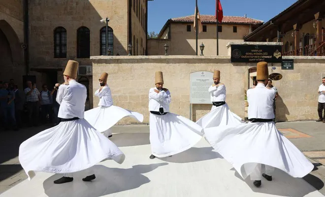 Gaziantep'te 100 yıl sonra Mevlevi Mukabelesi düzenlendi