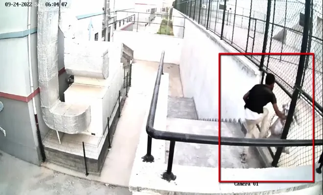 Okulda hırsızlık yapan şahıs tutuklandı