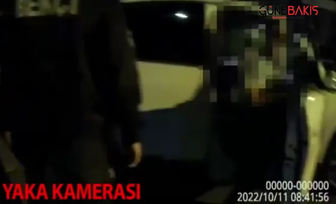 Otodan hırsızlık yapmaya çalışan şüpheli suçüstü yakalandı