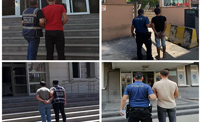 Şahinbey’de hırsızlık yapan 11 şüpheli şahıs tutuklandı
