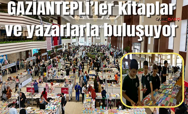Gaziantepli’ler kitaplar ve yazarlarla buluşuyor