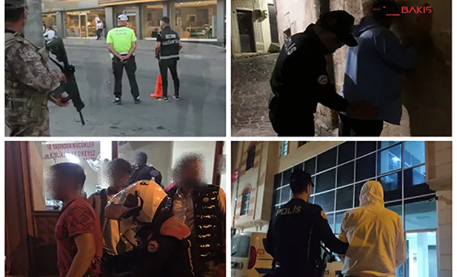 Gaziantep’te asayiş uygulamaları: 32 gözaltı