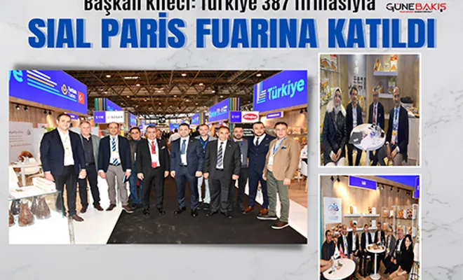  Türkiye 387 firmasıyla SIAL Paris fuarına katıldı
