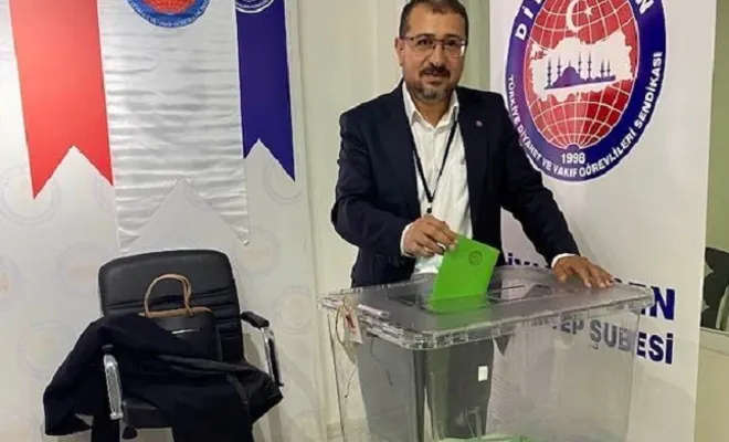 Diyanet-Sen Gaziantep Şube Başkanı Müslüm Göral, güven tazeledi