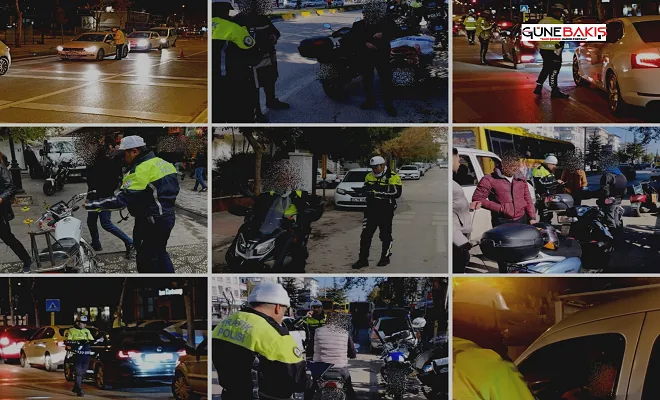 Gaziantep'teki trafik denetiminde 4 bin 747 sürücüye ceza yazıldı 