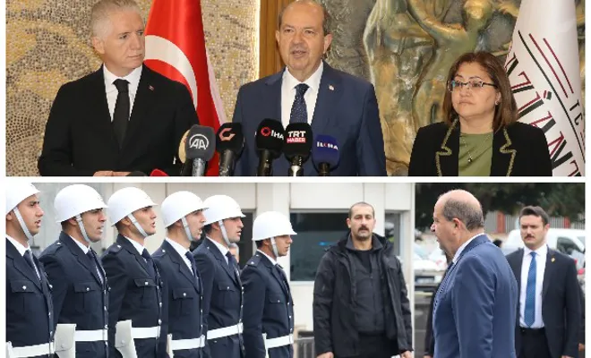 KKTC Cumhurbaşkanı Tatar Gaziantep’te