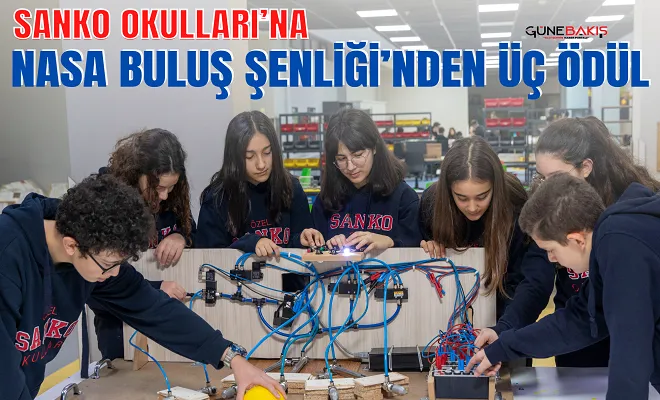 Sanko Okulları’na Nasa Buluş Şenliği’nden üç ödül