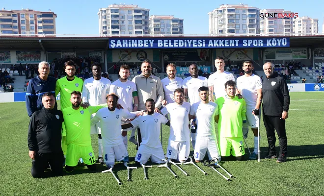 Şahinbey Ampute kendi evinde çok farklı 8-2
